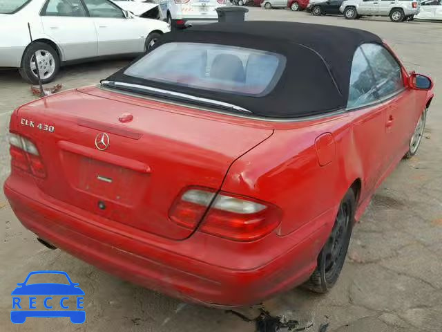 2000 MERCEDES-BENZ CLK 430 WDBLK70G6YT031954 Bild 3