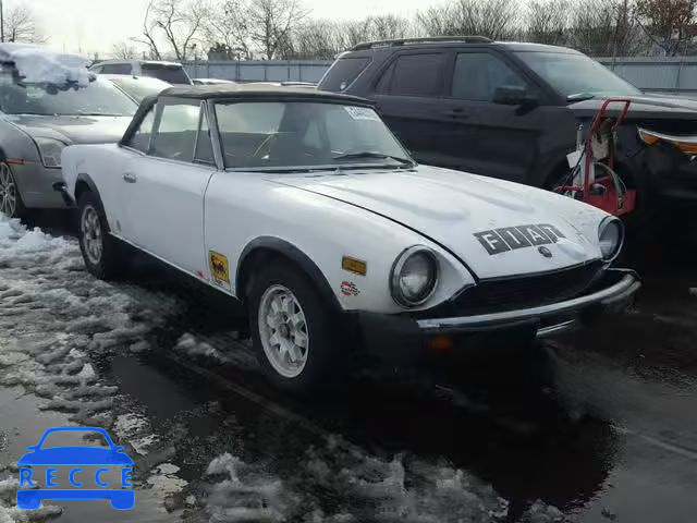 1982 FIAT 124 SPIDER ZFAAS00B1C8189027 image 0