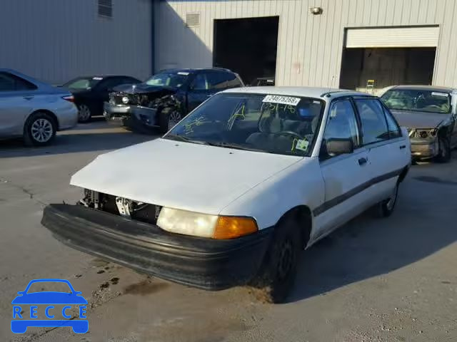 1991 FORD ESCORT LX 1FAPP14J6MW165613 image 1