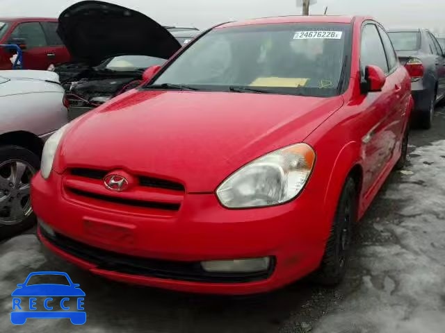 2007 HYUNDAI ACCENT BAS KMHCN35C97U041406 image 1