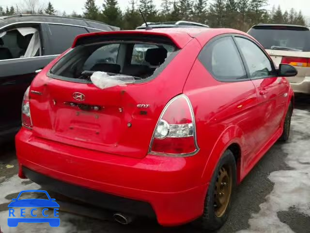 2007 HYUNDAI ACCENT BAS KMHCN35C97U041406 image 3