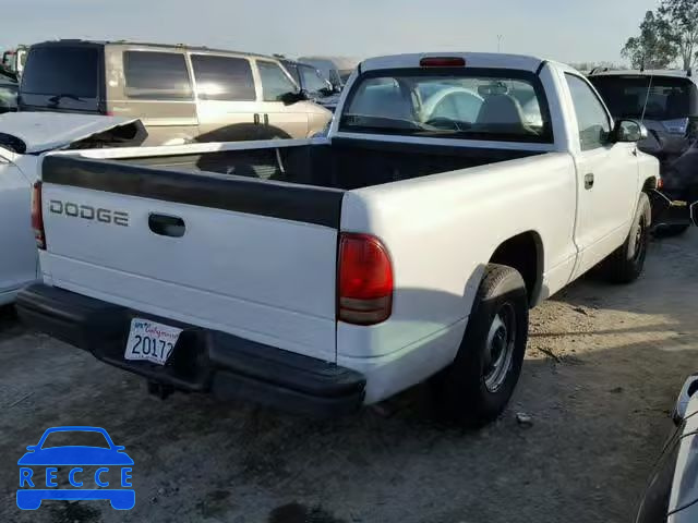 2002 DODGE DAKOTA BAS 1B7FL16X12S676458 зображення 3