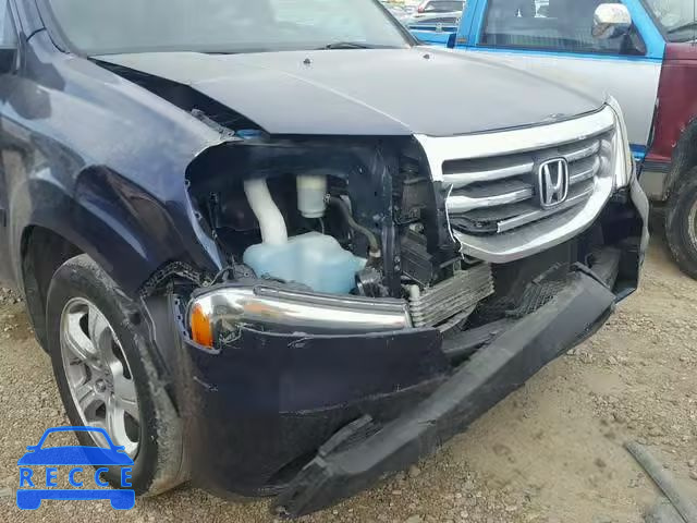 2014 HONDA PILOT EXLN 5FNYF4H77EB021608 image 8