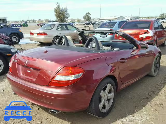 2007 MERCEDES-BENZ SLK 280 WDBWK54FX7F146069 Bild 3