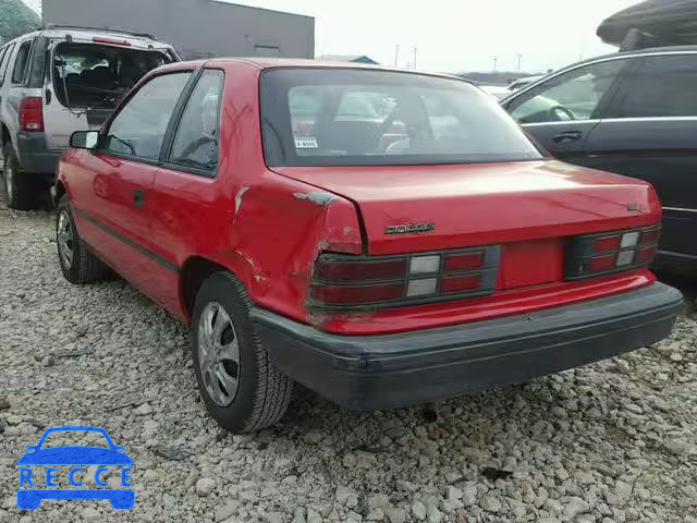 1994 DODGE SHADOW 1B3AP24D6RN216896 Bild 2