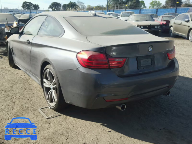 2015 BMW 435 I WBA3R1C51FK193284 image 2