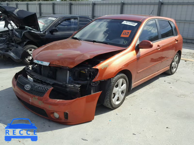 2009 KIA SPECTRA SX KNAFE241195023956 зображення 1