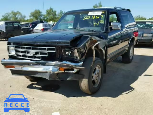 1989 CHEVROLET BLAZER S10 1GNCT18Z9K0197287 зображення 1