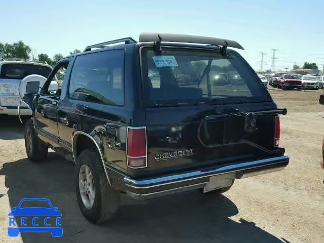 1989 CHEVROLET BLAZER S10 1GNCT18Z9K0197287 image 2