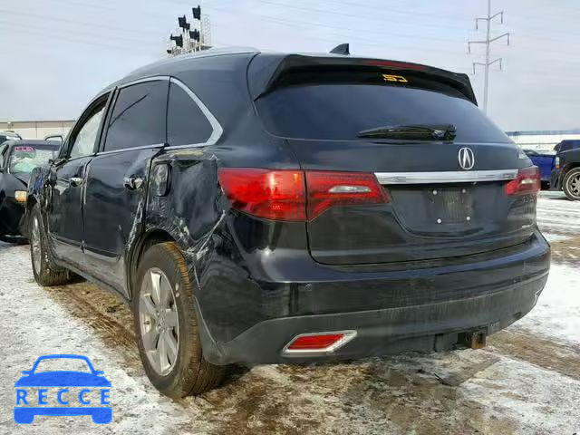 2014 ACURA MDX ADVANC 5FRYD4H80EB020572 image 2