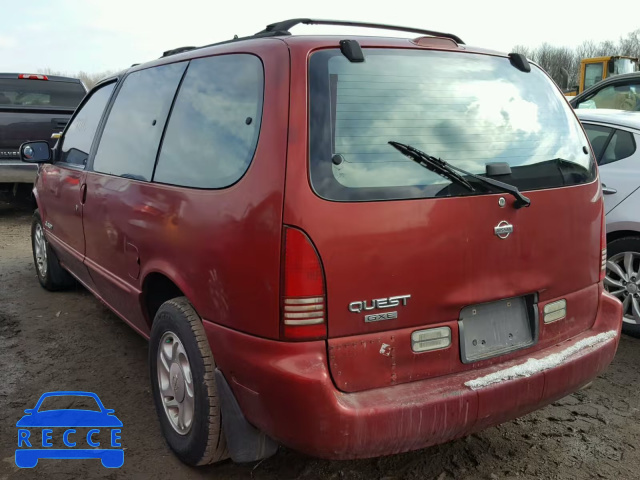 1997 NISSAN QUEST XE 4N2DN1113VD815242 image 2
