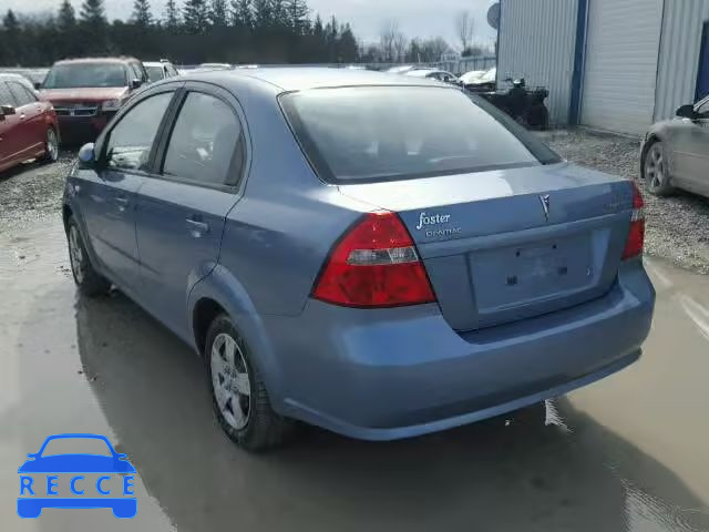 2007 PONTIAC WAVE KL2TD55697B155496 image 2