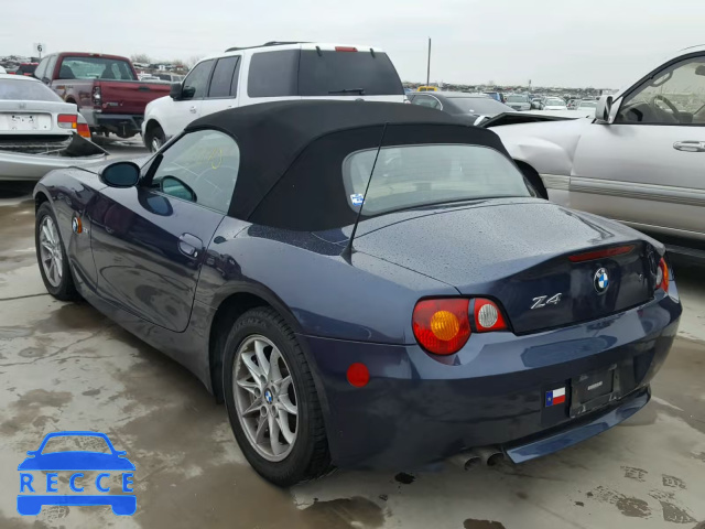 2004 BMW Z4 2.5 4USBT33564LS50379 image 2