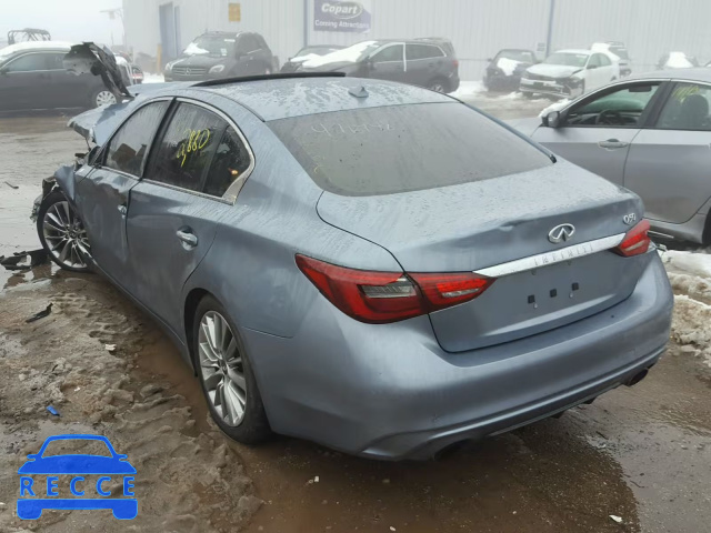 2018 INFINITI Q50 LUXE JN1EV7AP5JM358428 image 2
