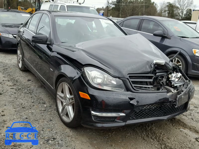 2012 MERCEDES-BENZ C 350 WDDGF5HB2CR215157 image 0