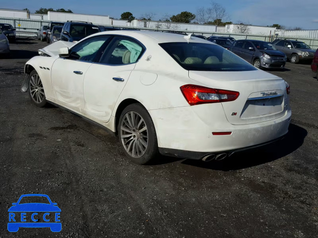 2015 MASERATI GHIBLI S ZAM57RTA2F1137286 image 2