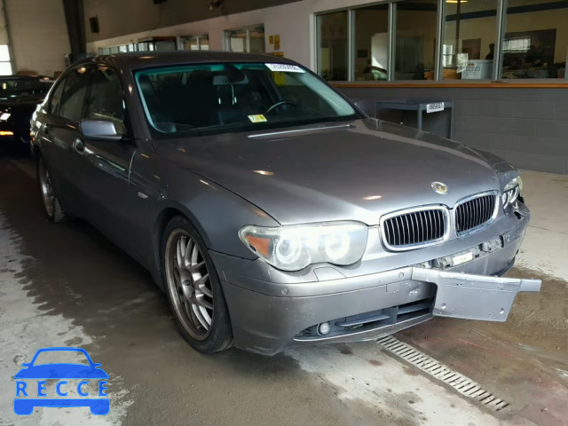 2005 BMW 745 LI WBAGN63545DS57671 зображення 0