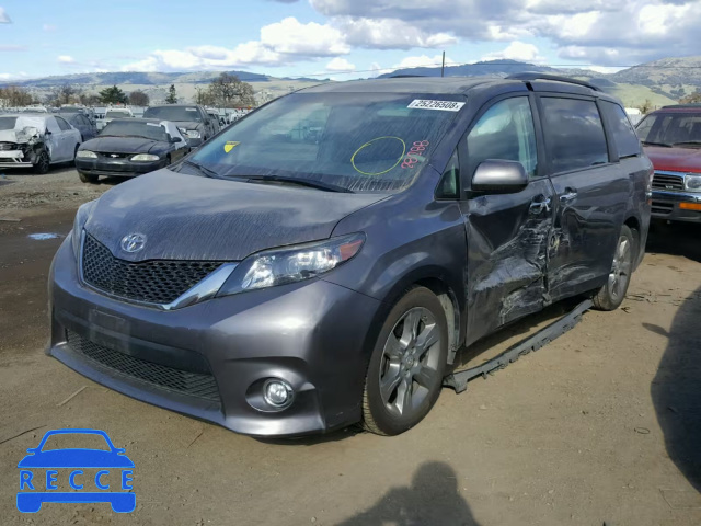 2014 TOYOTA SIENNA SPORT 5TDXK3DC5ES494004 image 1