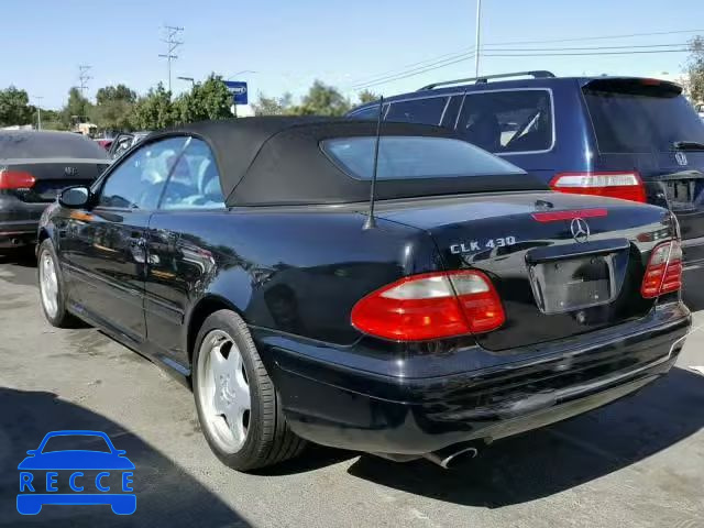 2001 MERCEDES-BENZ CLK 430 WDBLK70G41T073609 зображення 2