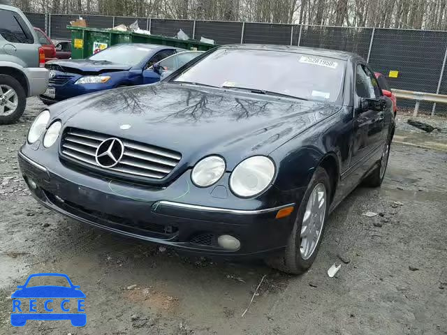 2002 MERCEDES-BENZ CL 500 WDBPJ75J12A025684 image 1