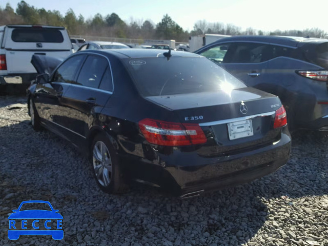 2011 MERCEDES-BENZ E 350 BLUE WDDHF2EB9BA342301 image 2
