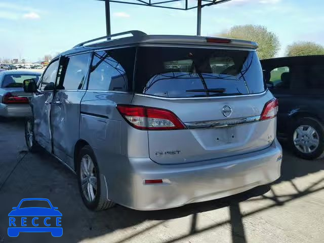 2011 NISSAN QUEST S JN8AE2KP0B9009554 зображення 2