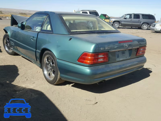 1999 MERCEDES-BENZ SL 500 WDBFA68F9XF182208 image 2