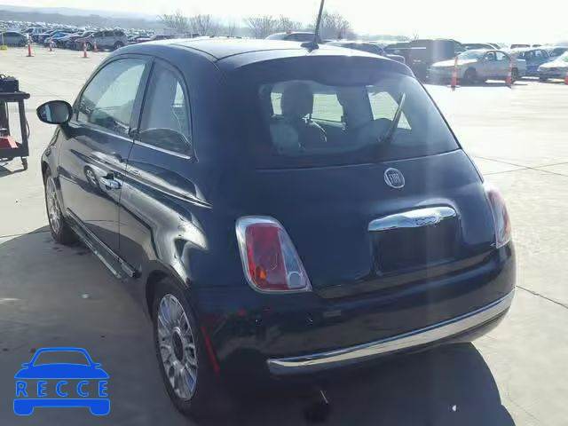 2015 FIAT 500 LOUNGE 3C3CFFCRXFT663343 image 2