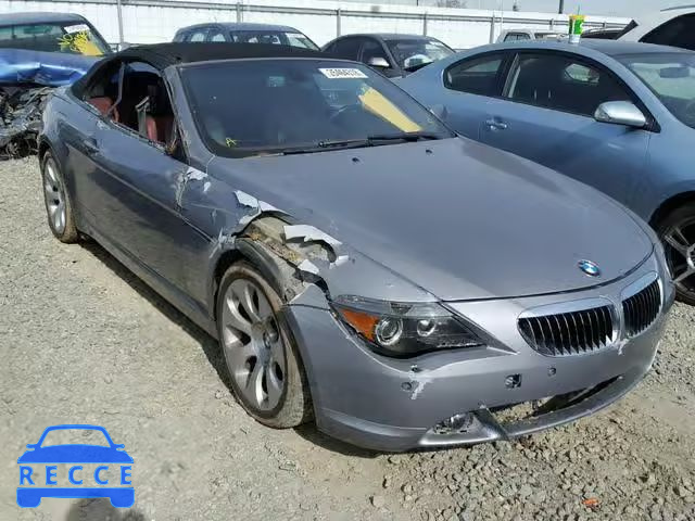 2007 BMW 650 I WBAEK13537CN83179 зображення 0