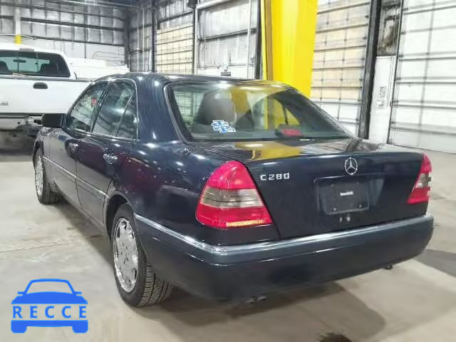 1997 MERCEDES-BENZ C 280 WDBHA28E4VF608506 зображення 2