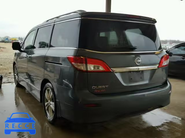 2012 NISSAN QUEST S JN8AE2KP3C9031307 image 2