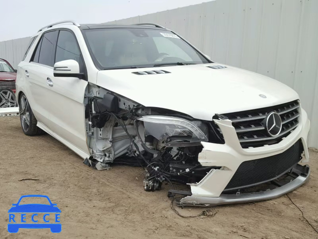 2013 MERCEDES-BENZ ML 63 AMG 4JGDA7EBXDA210568 зображення 0