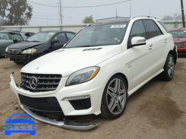 2013 MERCEDES-BENZ ML 63 AMG 4JGDA7EBXDA210568 зображення 1