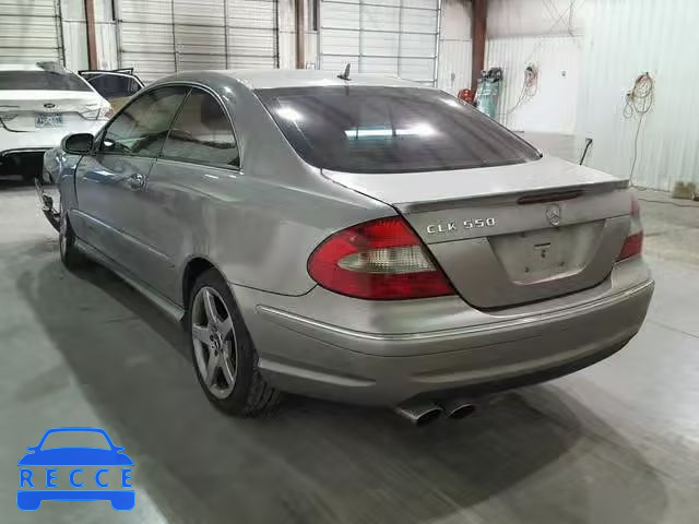 2007 MERCEDES-BENZ CLK 550 WDBTJ72H57F213540 image 2