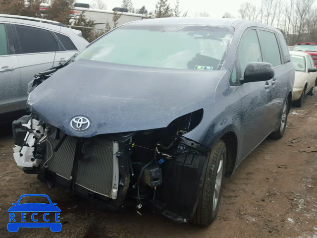 2014 TOYOTA SIENNA BAS 5TDZK3DCXES477434 зображення 1