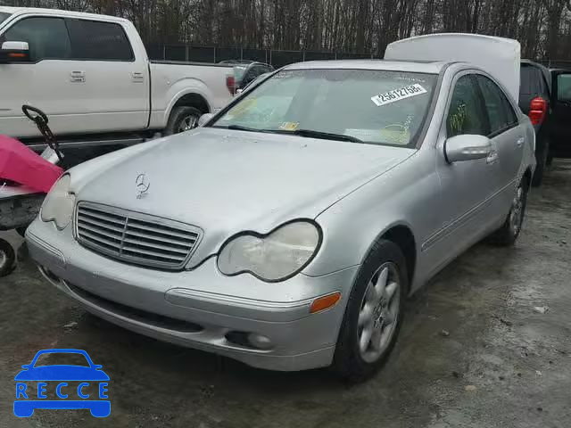 2004 MERCEDES-BENZ C 240 WDBRF61J04E017601 зображення 1