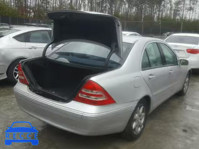 2004 MERCEDES-BENZ C 240 WDBRF61J04E017601 зображення 3