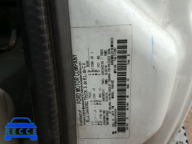 2007 FORD F650 SUPER 3FRWX65F07V516210 image 9