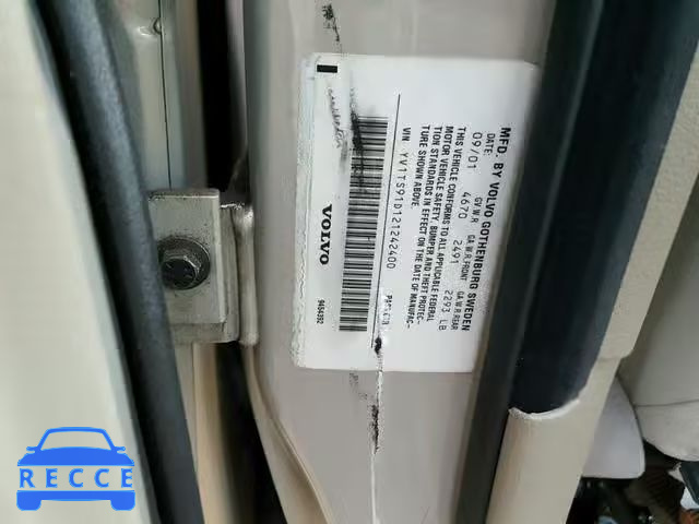 2002 VOLVO S80 T6 TUR YV1TS91D121242400 image 9