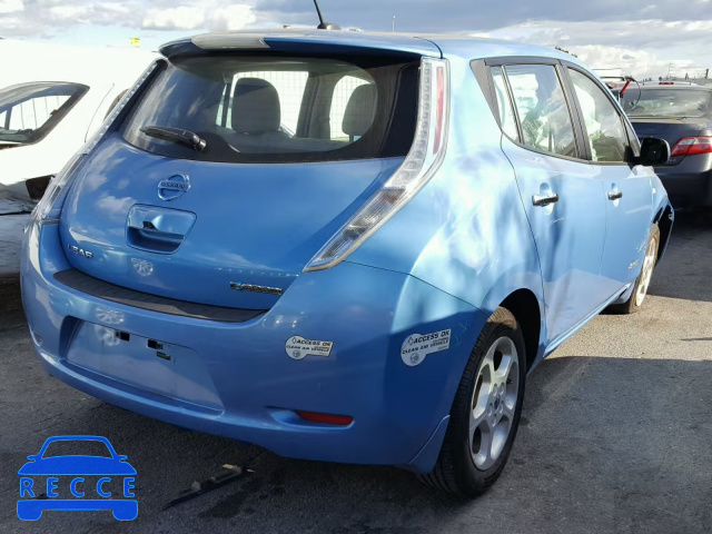 2011 NISSAN LEAF SV JN1AZ0CP5BT002074 зображення 3