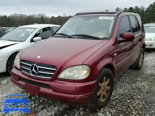 2001 MERCEDES-BENZ ML 430 4JGAB72E31A249013 зображення 1