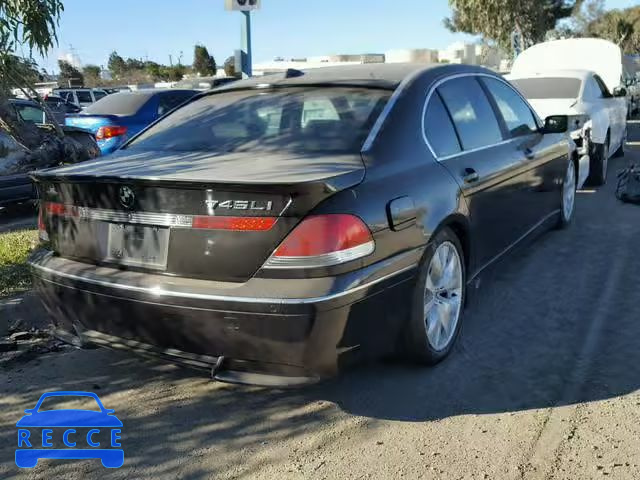 2002 BMW 745 LI WBAGN63422DR07195 image 3