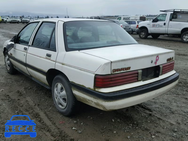 1991 CHEVROLET CORSICA LT 1G1LT53T6ME160635 зображення 2