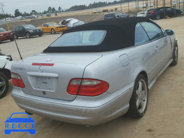 2002 MERCEDES-BENZ CLK 430 WDBLK70G72T098537 зображення 3