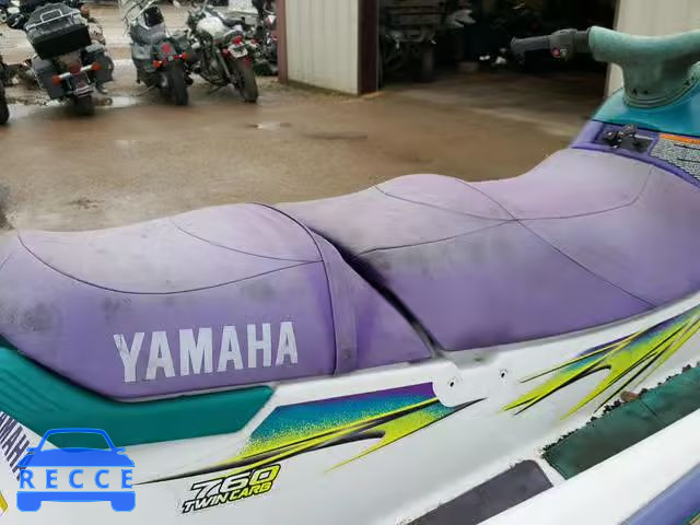 1997 YAMAHA WAVERUNNER YAMA1858C797 зображення 5