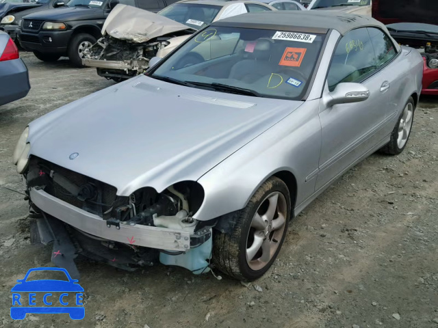 2005 MERCEDES-BENZ CLK 320 WDBTK65G05T039577 зображення 1