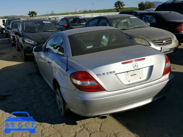 2006 MERCEDES-BENZ SLK 280 WDBWK54F46F093531 image 2