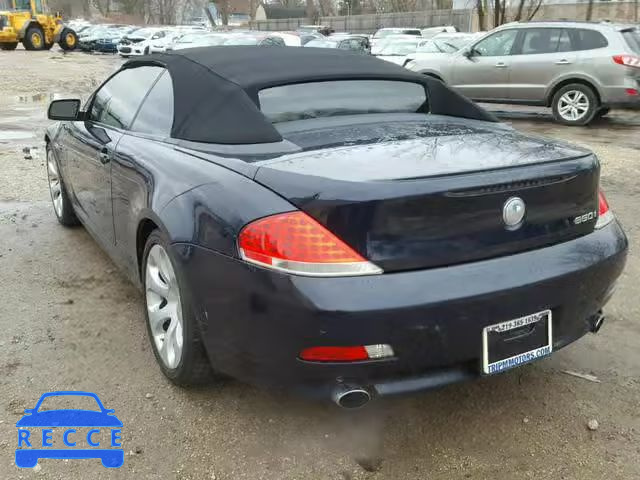 2007 BMW 650 I WBAEK13557CN80459 image 2