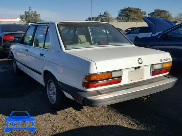 1988 BMW 528 E AUTO WBADK8306J9713159 зображення 2