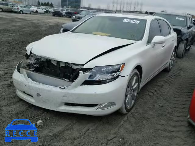 2008 LEXUS LS 600HL JTHDU46F585001330 image 1